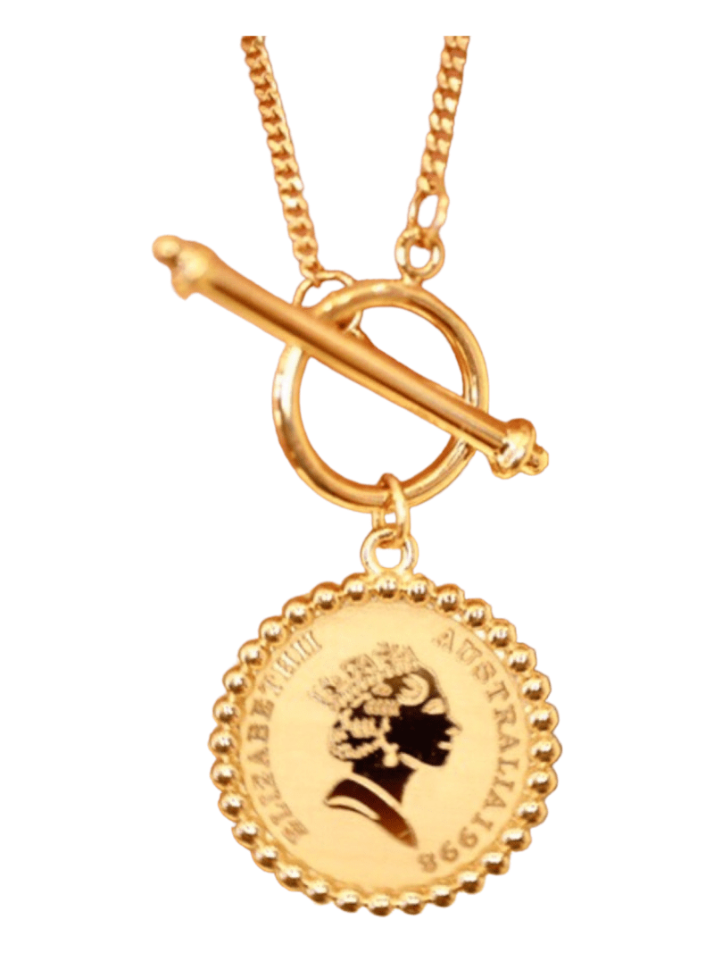 Elegant Gold Pendant Necklace