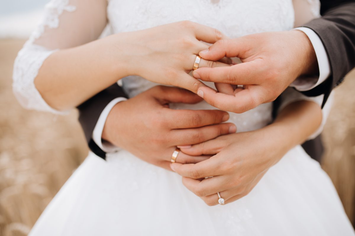 wearing rings together