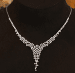 Cosmic Elegance Diamond Necklace