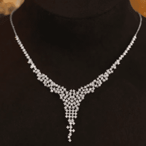 Cosmic Elegance Diamond Necklace