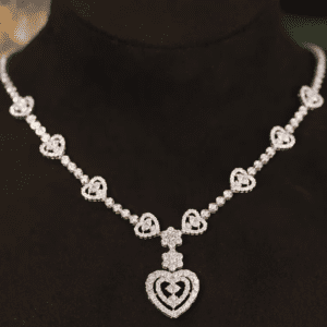 Heartfelt Elegance Diamond Necklace