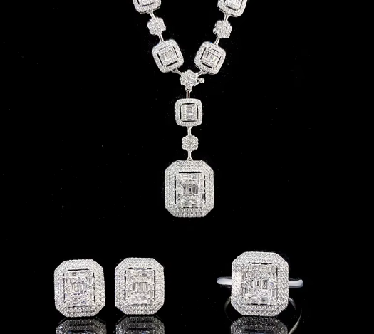 Luxury Diamond Jewelry Set