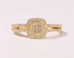 Cushion Elegance Diamond Ring