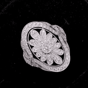 Sunflower Delight Diamond Ring