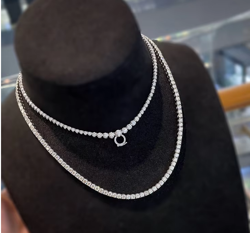 Classic Radiance Diamond Necklace