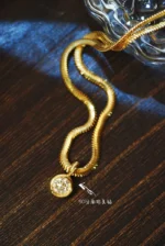 Artemies Diamond Serpent Necklace - Image 4