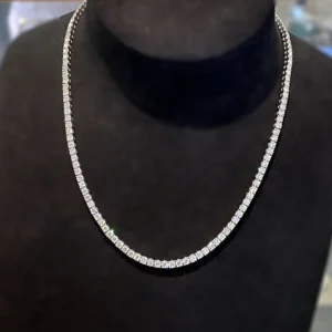 Artemies Eternity: 12-Carat Diamond Necklace