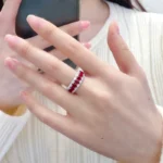 natural ruby ring