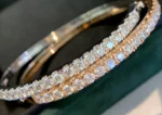 Radiant Grace Diamond Bangle