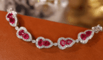 Lucky Gourd Ruby & Diamond Bracelet