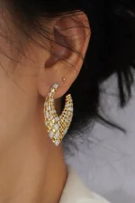 buy natural diamond earrings for women