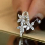 Floral Romance Engagement Ring - Image 5