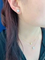 Elegant Round Diamond Set - Image 4