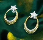 Milky Way Diamond Star Earrings