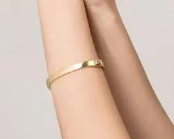 hinged and bangle bracelet