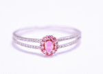 Luxury Pink Diamond Engagement Ring