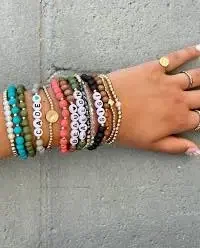 stacked bracelet