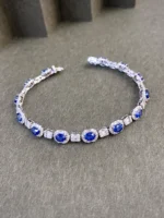 Artemies Elegance: Sapphire Luxe Bracelet - Image 2