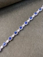 Artemies Elegance: Sapphire Luxe Bracelet - Image 3