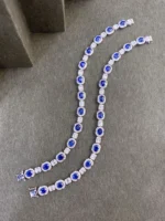 Artemies Elegance: Sapphire Luxe Bracelet - Image 4