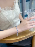 Artemies Elegance: Sapphire Luxe Bracelet - Image 5