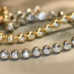 Golden Bliss 18K Gold Diamond Bracelet - Image 2