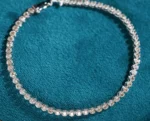 Crystal Gleam 18K White Gold Diamond Bracelet