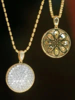 Golden Radiance 18K Yellow Diamondlight Pendant - Image 3
