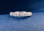 Pure Elegance 18K White Gold Diamond Engagement Ring
