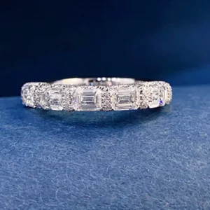 Pure Elegance 18K White Gold Diamond Engagement Ring