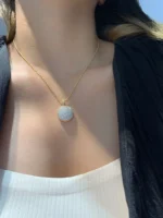 Golden Radiance 18K Yellow Diamondlight Pendant - Image 4