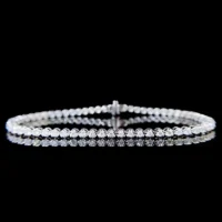 real diamond gold bracelet