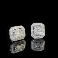 real gold diamond earrings